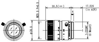 Objektiv Tamron 21HC - schematick nkres